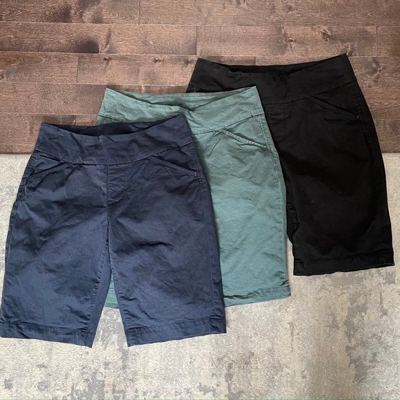 Jag Jeans Women's Bermuda Short - Set of 3 - Picture 1 of 9